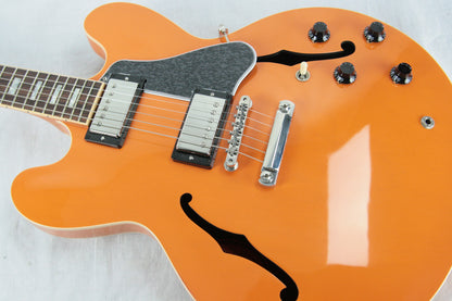 2016 Gibson Memphis ES-335 TASCAM ORANGE! Limited Edition Model w/ Block Inlays! 345 355