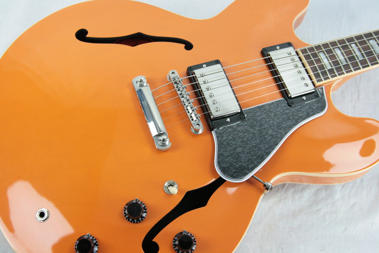 2016 Gibson Memphis ES-335 TASCAM ORANGE! Limited Edition Model w/ Block Inlays! 345 355