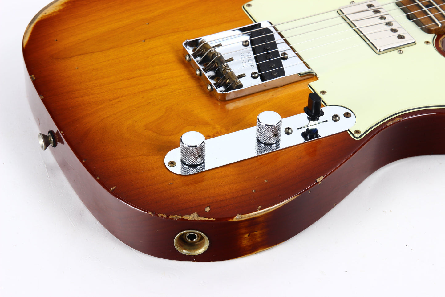 2021 Fender Custom Shop '60 Telecaster Relic HS - Tobacco Sunburst, Roasted 3A Flame Neck, Lark