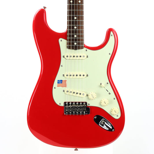 2009 Fender Mark Knopfler Artist Series Signature Stratocaster American Vintage USA - Ash Body, Hot Rod Red, '62 Strat