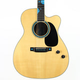 2006 Martin JC Buddy Guy Blues Edition Signature Jumbo Cutaway Model - Signed Label, Turquoise Inlays, Acoustic-Electric