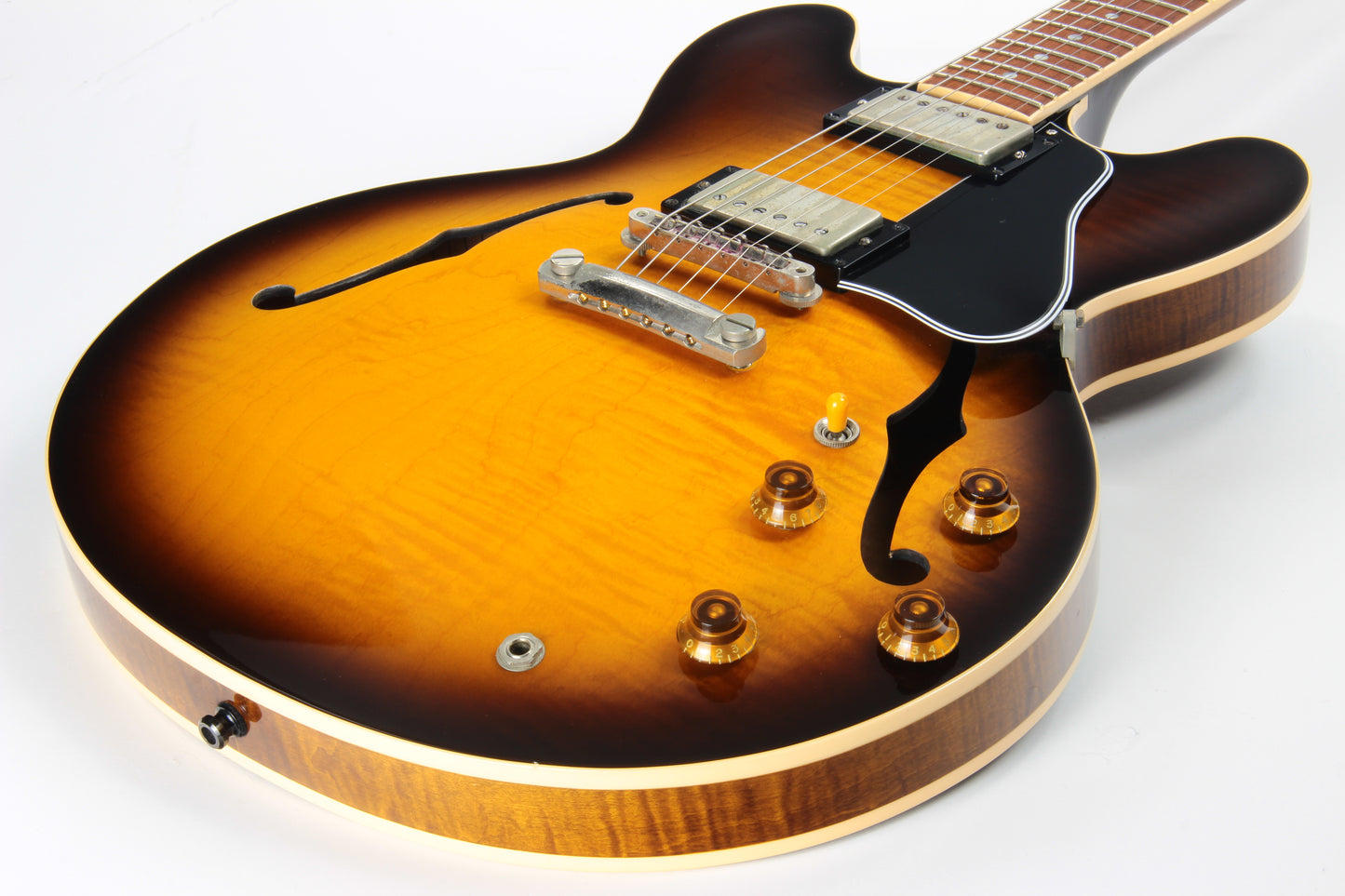 2000 Gibson ES-335 Dot Tobacco Sunburst FIGURED - w/ OHSC Hand-Signed Seymour Duncan Antiquities