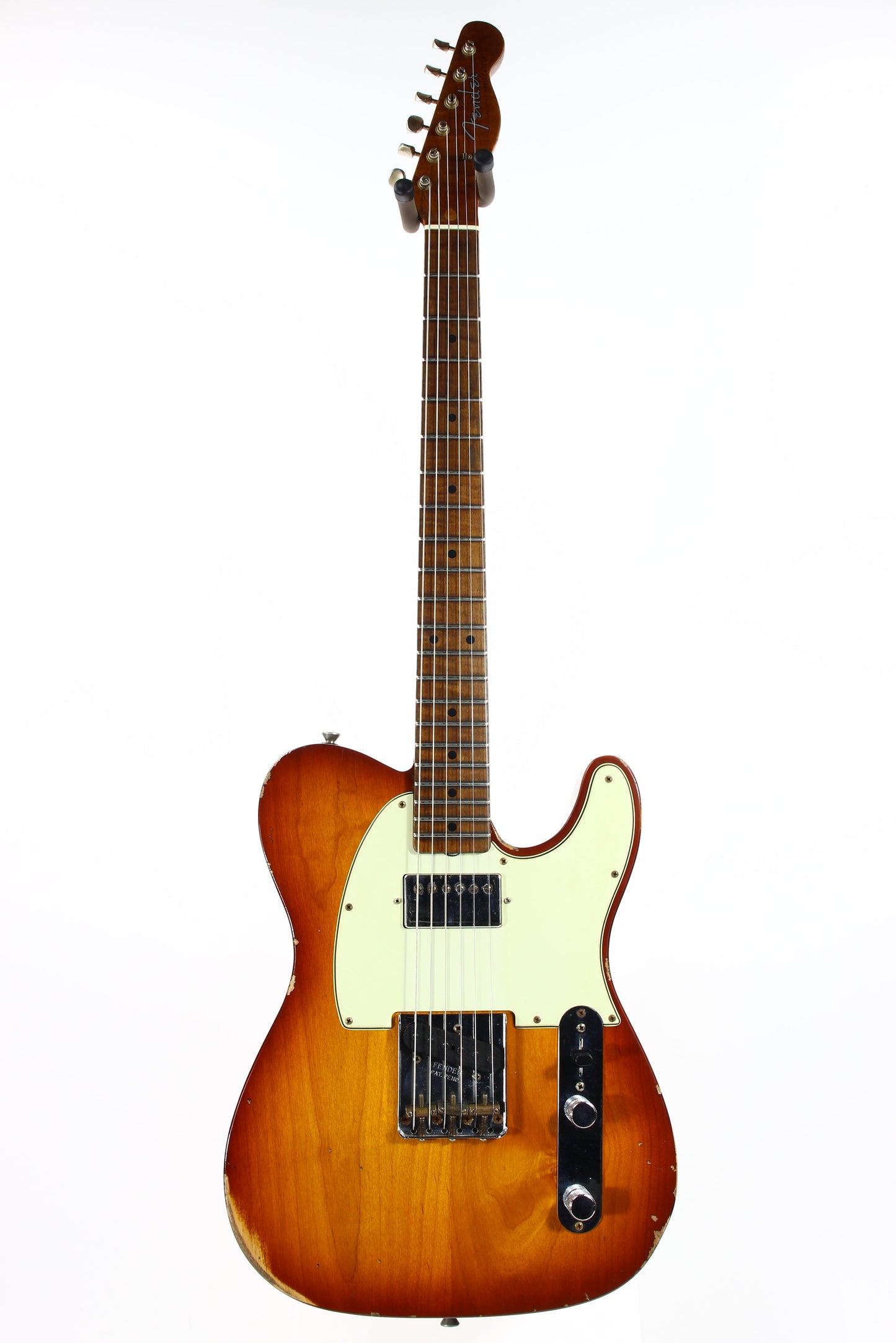 2021 Fender Custom Shop '60 Telecaster Relic HS - Tobacco Sunburst, Roasted 3A Flame Neck, Lark