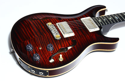 2017 PRS Wood Library Hollowbody II Piezo -- 10 Top, Ebony Board, Flame Maple Neck, ONLY 5.7 LBS!!!