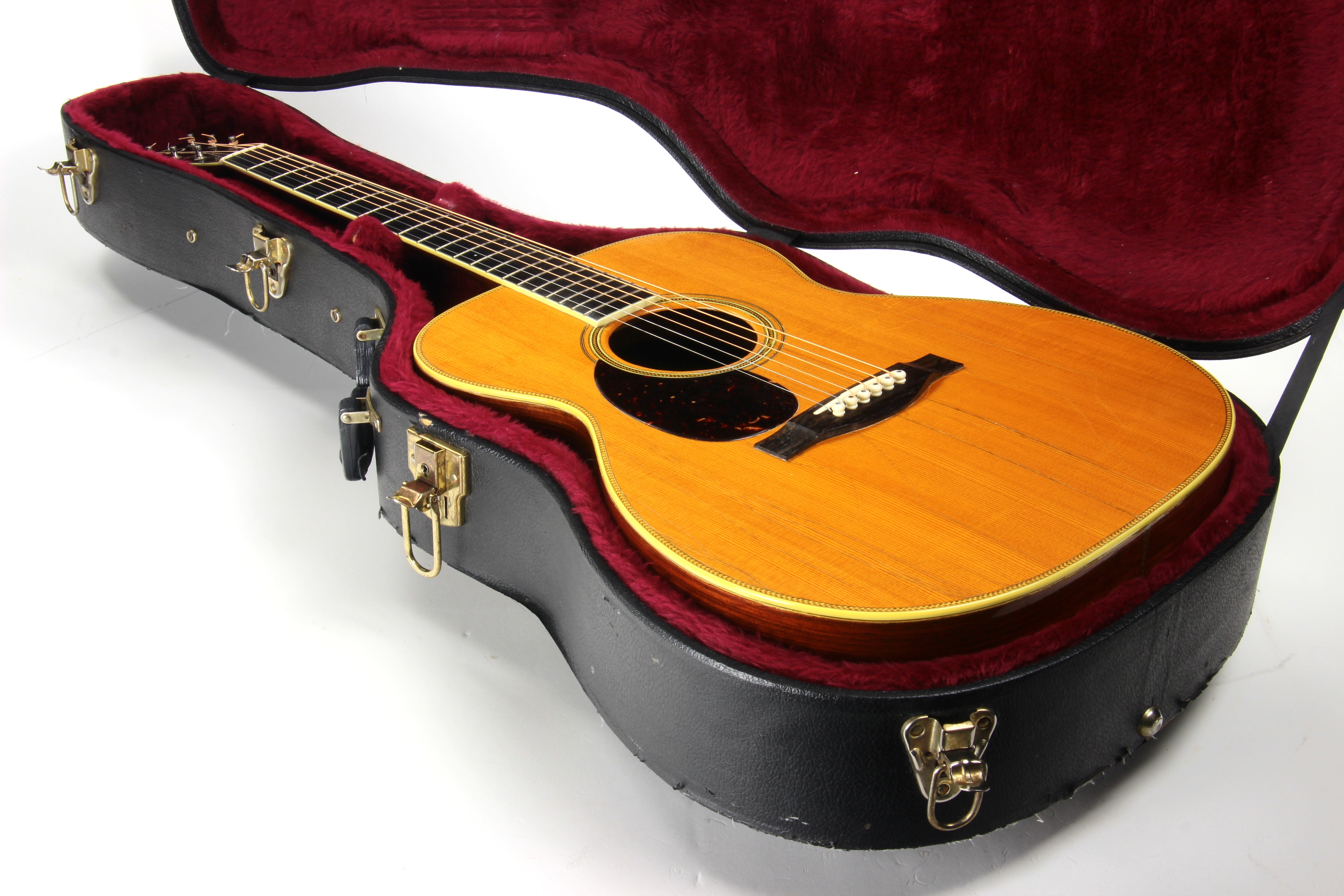 *SOLD*  1994 Santa Cruz OM Orchestra Model Left-Handed Acoustic - Player-Grade Lefty
