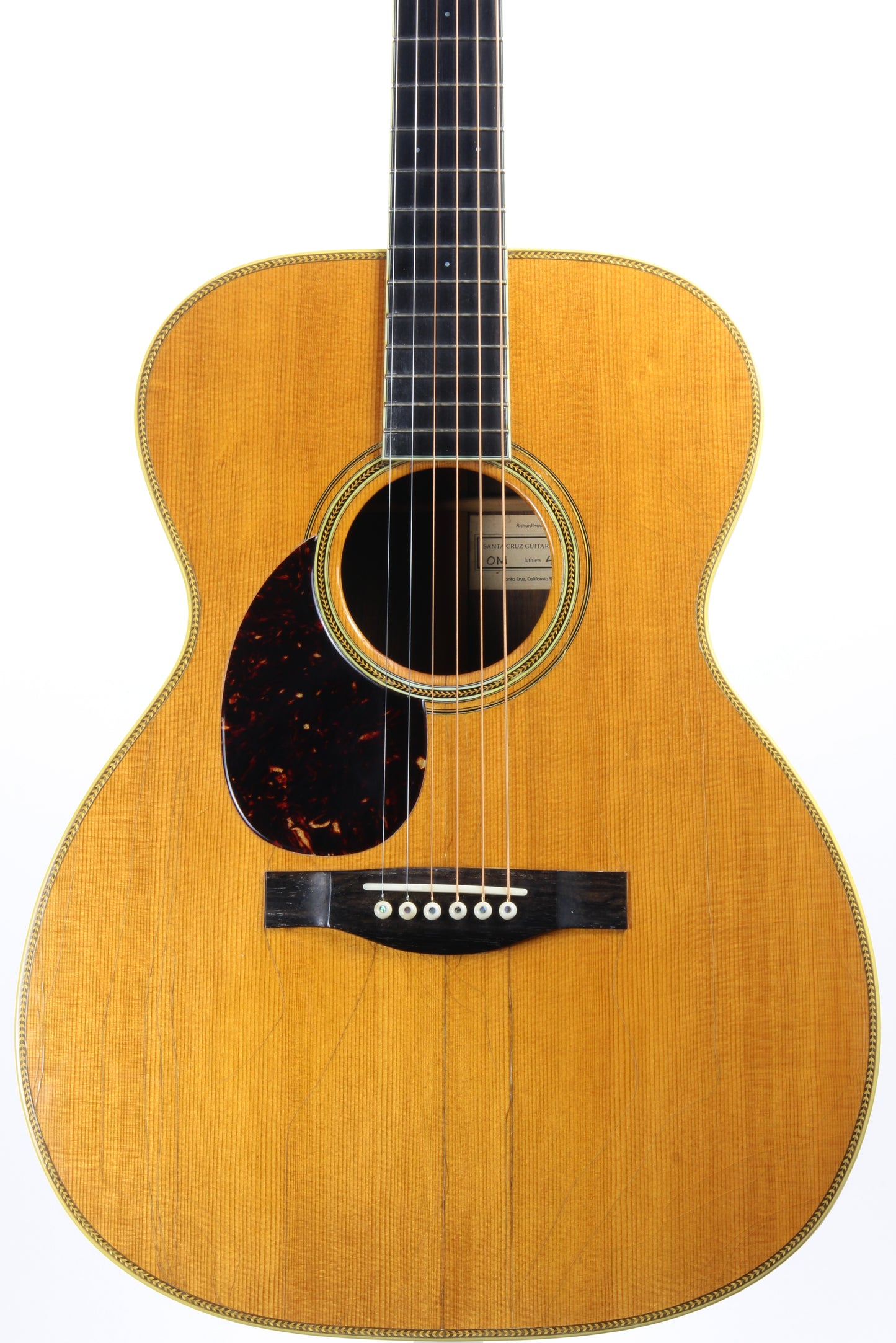 1994 Santa Cruz OM Orchestra Model Left-Handed Acoustic - Player-Grade Lefty