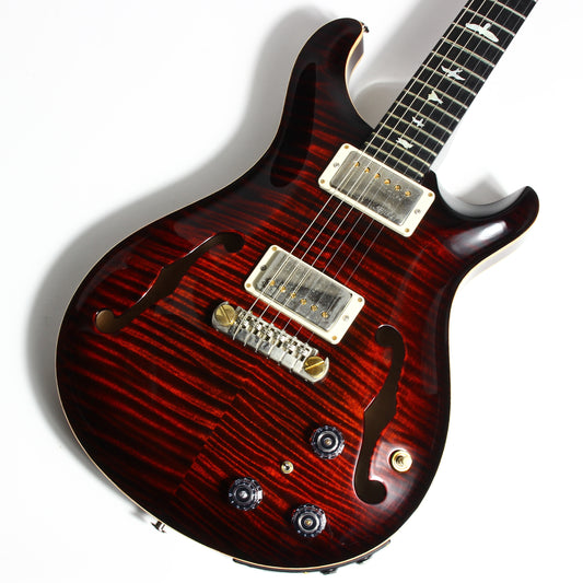 2017 PRS Wood Library Hollowbody II Piezo -- 10 Top, Ebony Board, Flame Maple Neck, ONLY 5.7 LBS!!!