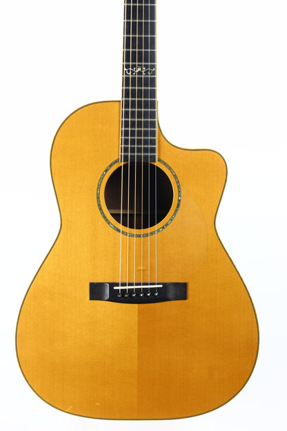 2002 Huss and Dalton CM Concert Cutaway Model - Indian Rosewood Back & Sides, Engelmann Spruce