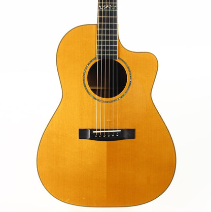 2002 Huss and Dalton CM Concert Cutaway Model - Indian Rosewood Back & Sides, Engelmann Spruce