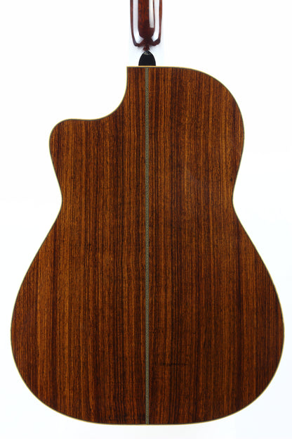 2002 Huss and Dalton CM Concert Cutaway Model - Indian Rosewood Back & Sides, Engelmann Spruce