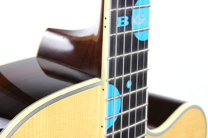 2006 Martin JC Buddy Guy Blues Edition Signature Jumbo Cutaway Model - Signed Label, Turquoise Inlays, Acoustic-Electric