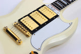 1998 Gibson SG Les Paul Custom Shop Historic - White, 3 Pickups