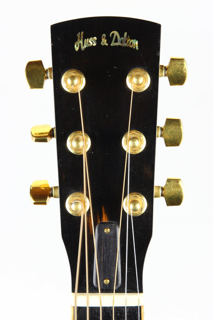 2002 Huss and Dalton CM Concert Cutaway Model - Indian Rosewood Back & Sides, Engelmann Spruce