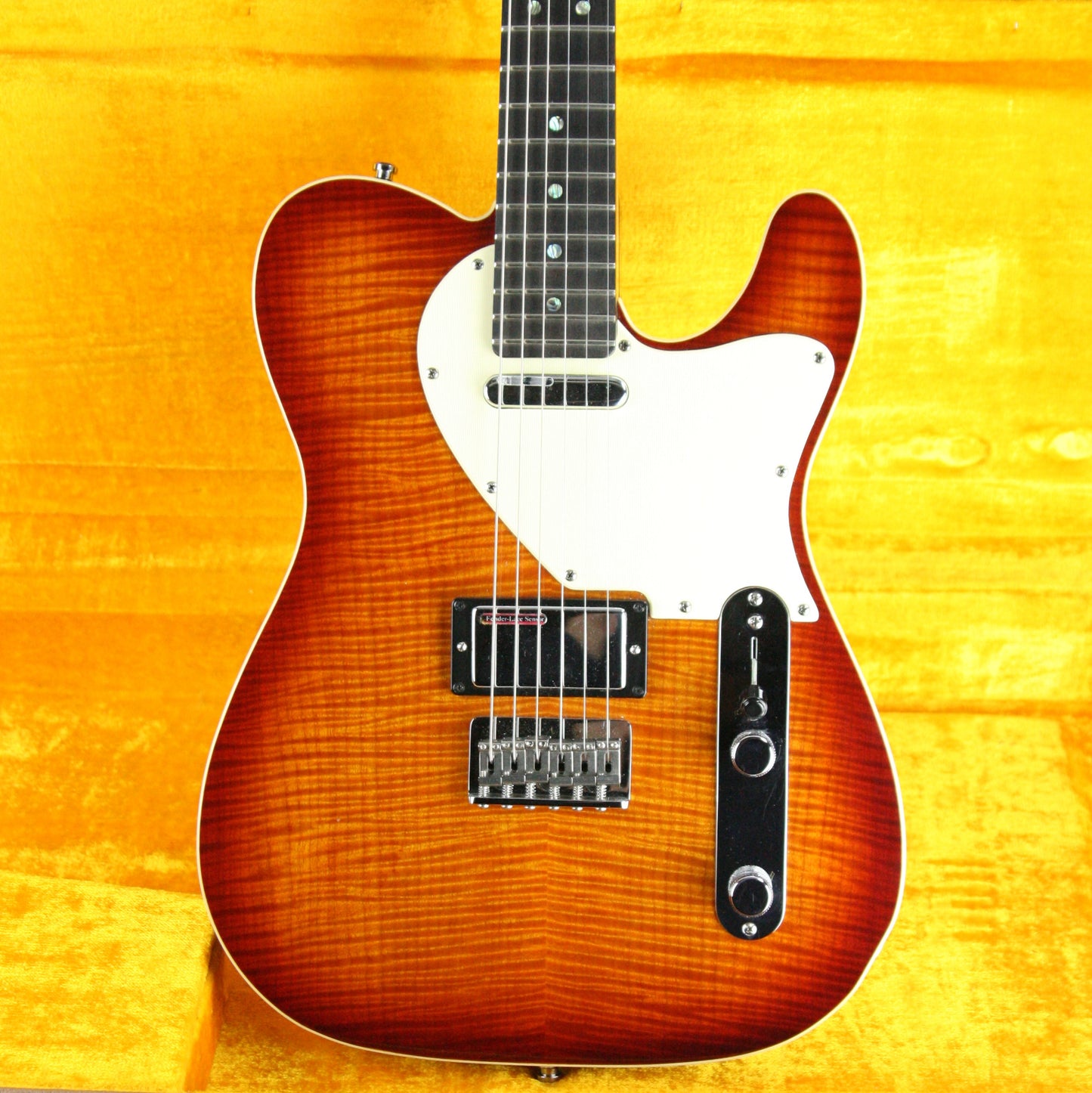 1994 Fender Masterbuilt John English Telecaster Custom Shop, Flametop, Birdseye Maple Neck