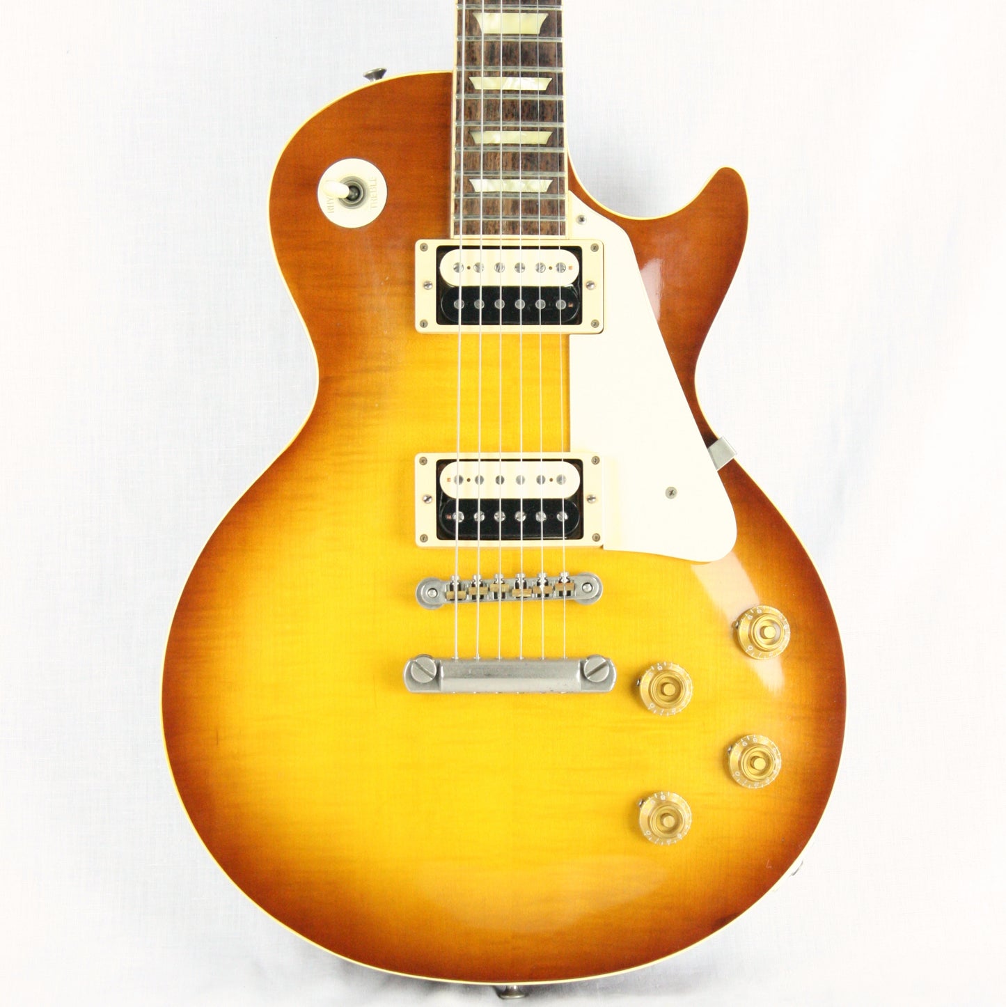 1980 Tokai Love Rock LS-120 Iced Tea Sunburst LS120 Gibson Les Paul Lawsuit Reborn Old