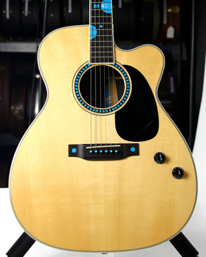 2006 Martin JC Buddy Guy Blues Edition Signature Jumbo Cutaway Model - Signed Label, Turquoise Inlays, Acoustic-Electric