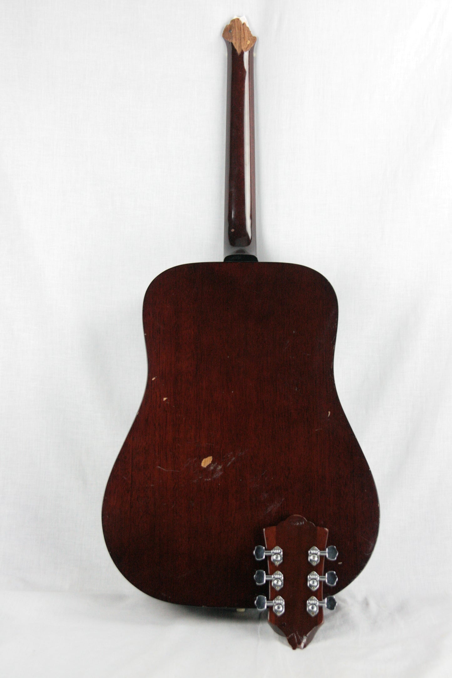 PROJECT 1973 Guild D-35 Sunburst Acoustic Flat Top Guitar Needs Repair!