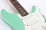 *SOLD*  1998 Fender USA Artist JEFF BECK Stratocaster American - Surf Green, Lace Sensors Strat