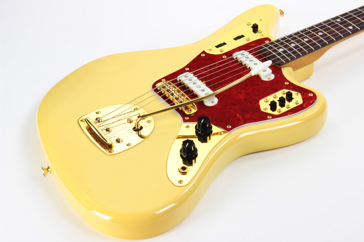 1994 Fender '62 Reissue Jaguar LE Mary Kaye Blonde - JG66-90G Special Edition Gold Hardware