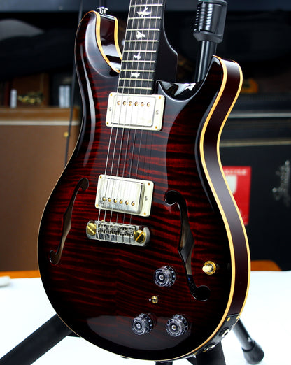 2017 PRS Wood Library Hollowbody II Piezo -- 10 Top, Ebony Board, Flame Maple Neck, ONLY 5.7 LBS!!!