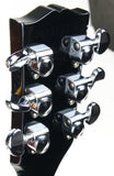 2007 Gibson USA Les Paul Standard DC Double Cutaway Plain Top - Ebony Black, Bound Neck & Body!