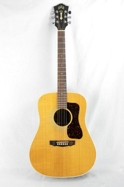CLEAN 1979 Guild D-40 Natural Acoustic Guitar w/ OHSC & Tags! No cracks!