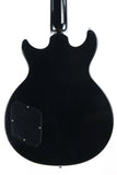 2007 Gibson USA Les Paul Standard DC Double Cutaway Plain Top - Ebony Black, Bound Neck & Body!