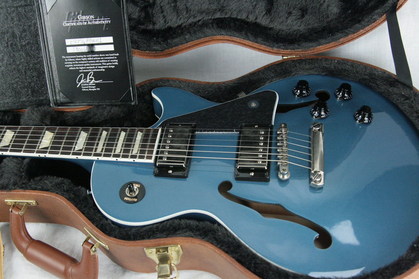 2016 Gibson ES Les Paul Pelham Blue Limited Edition Memphis ES-335 LP Hybrid! Hollowbody