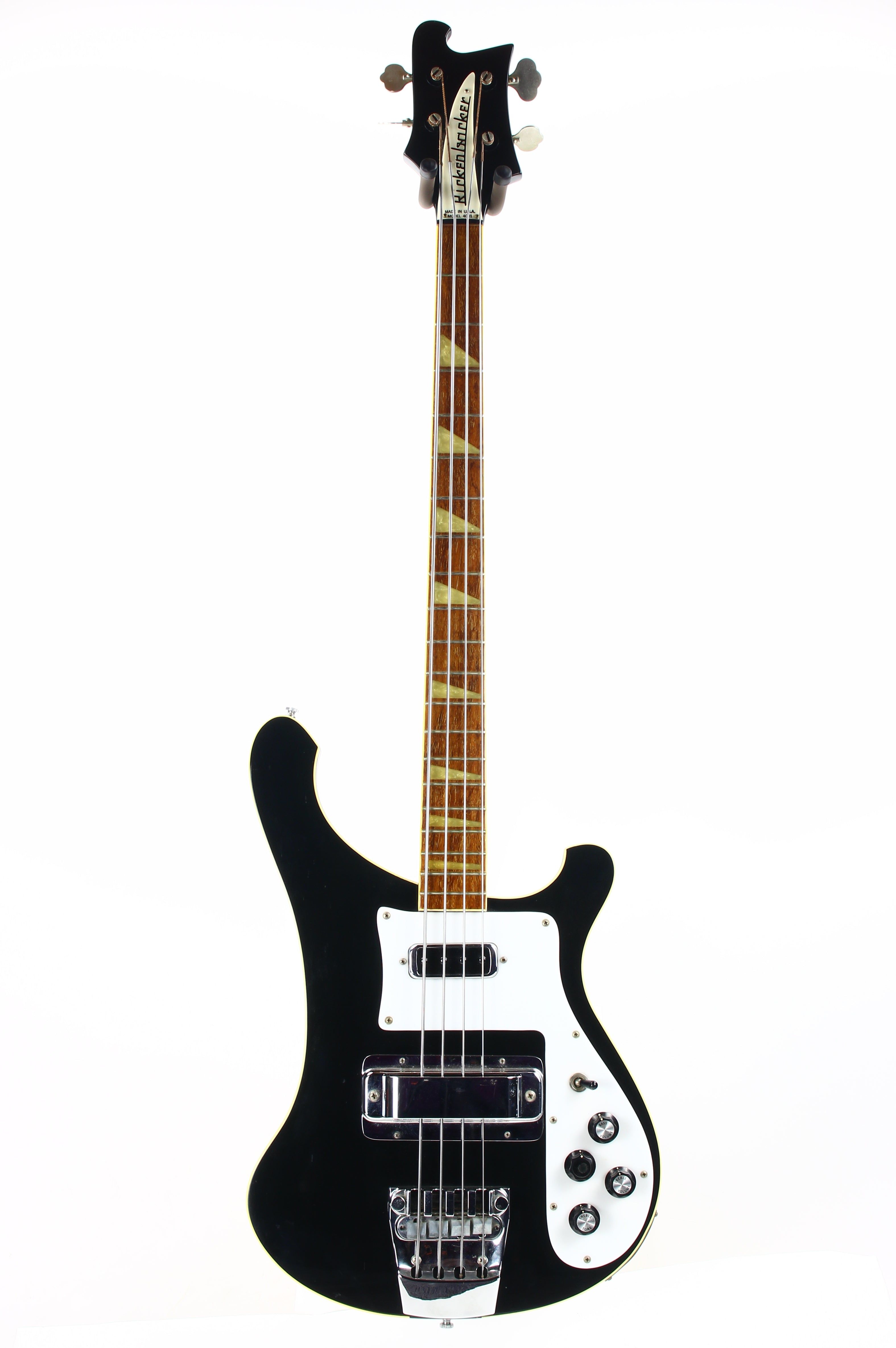 1981 Rickenbacker 4001 Bass Vintage Jetglo Black - 4003 4000 1980's – Kansas  City Vintage Guitars