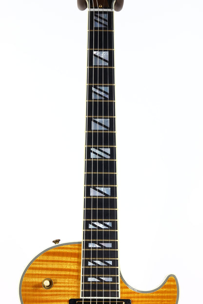 2003 Gibson Les Paul Supreme Trans Amber KILLER Flame Top and Back - Ebony Fretboard - Super 400 Custom Inlays!