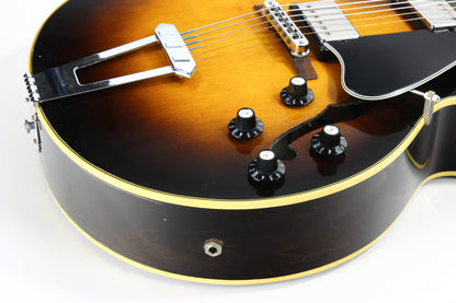 1980 Gibson ES-175 D Sunburst Jazz Archtop Electric Guitar - Tobacco Sunburst, No Breaks, No Repairs!