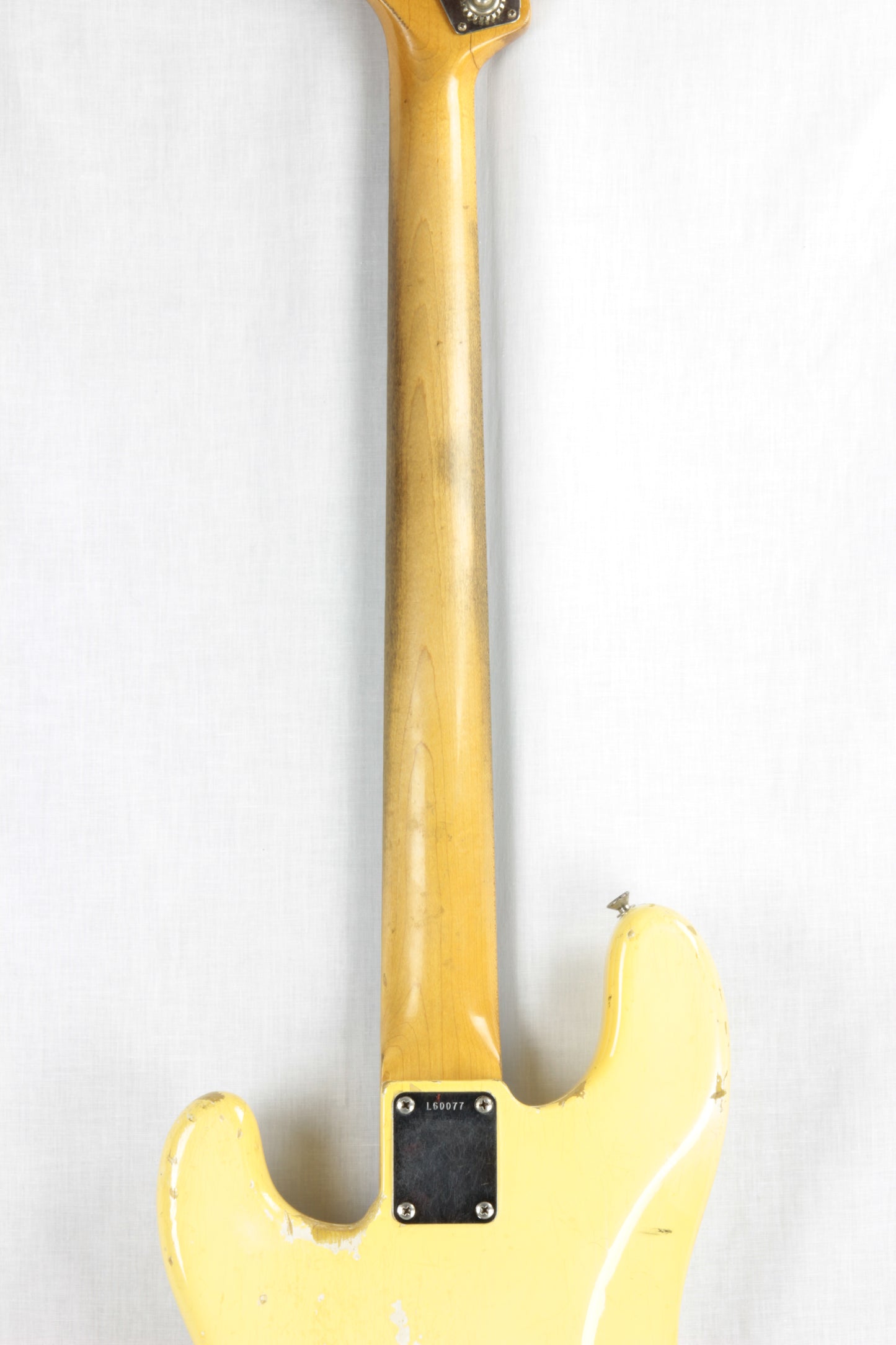 1964 Fender Precision Bass CUSTOM COLOR Olympic White w/ OHSC! Pre-CBS P