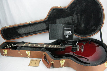 NOS 2014 Gibson ES-137 Billie Joe Armstrong Black Cherry! Limited Edition