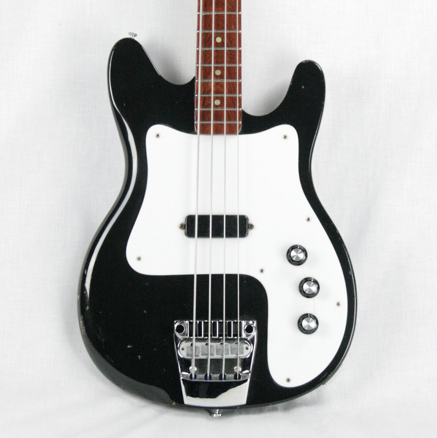 RARE 1976 Rickenbacker 3001 Bass in Jetglo! Vintage Ric Full Scale 3000 4001