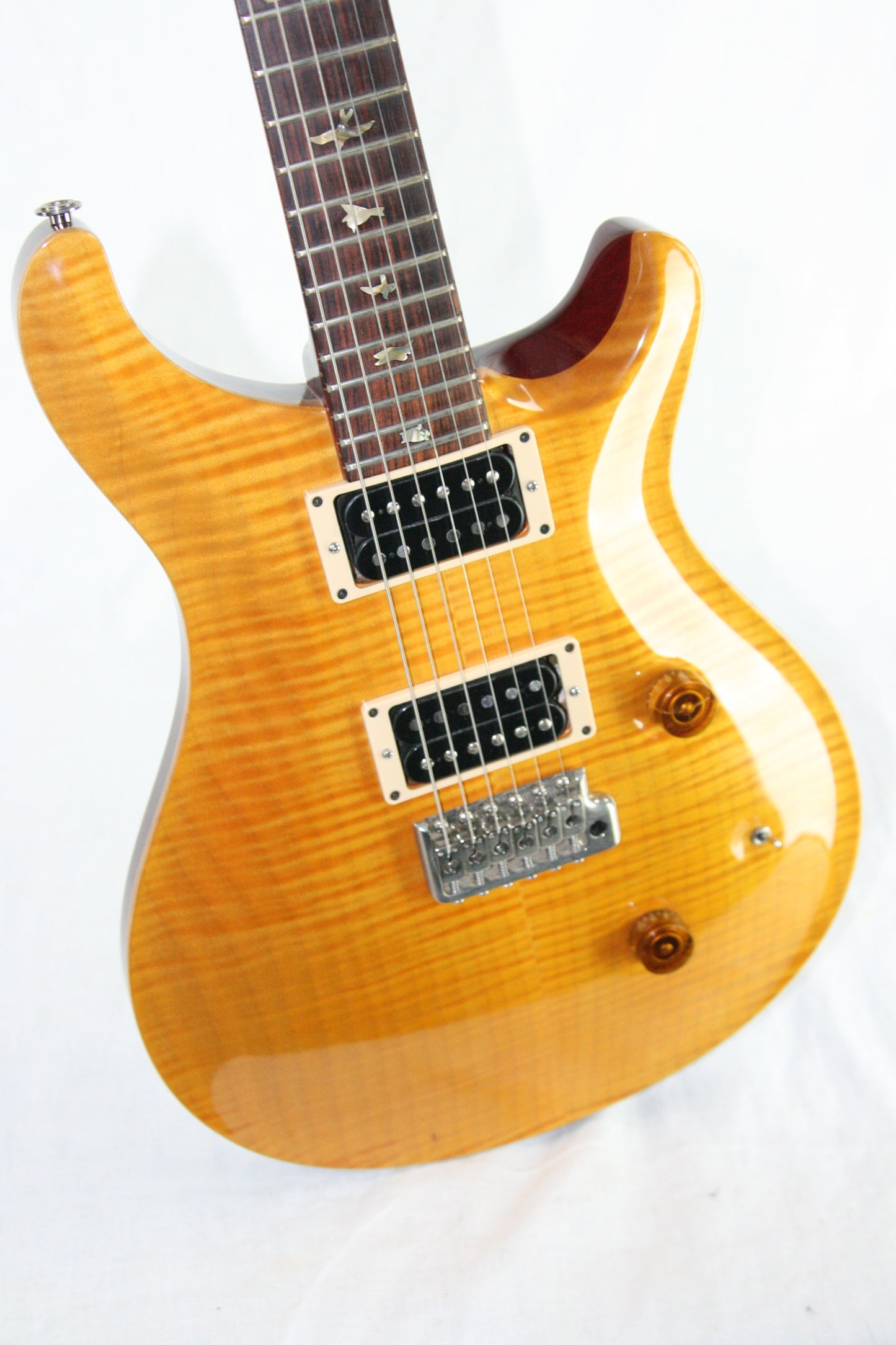 1989 PRS Custom 24 Vintage Yellow! Brazilian Rosewood 10 top! Paul Reed Smith Birds 1980's