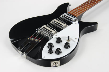 2012 Rickenbacker 350v63 Jetglo Black! Full Scale 325v63 John Lennon-type 350/V63