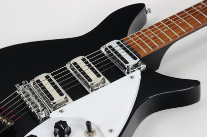 2012 Rickenbacker 350v63 Jetglo Black! Full Scale 325v63 John Lennon-type 350/V63