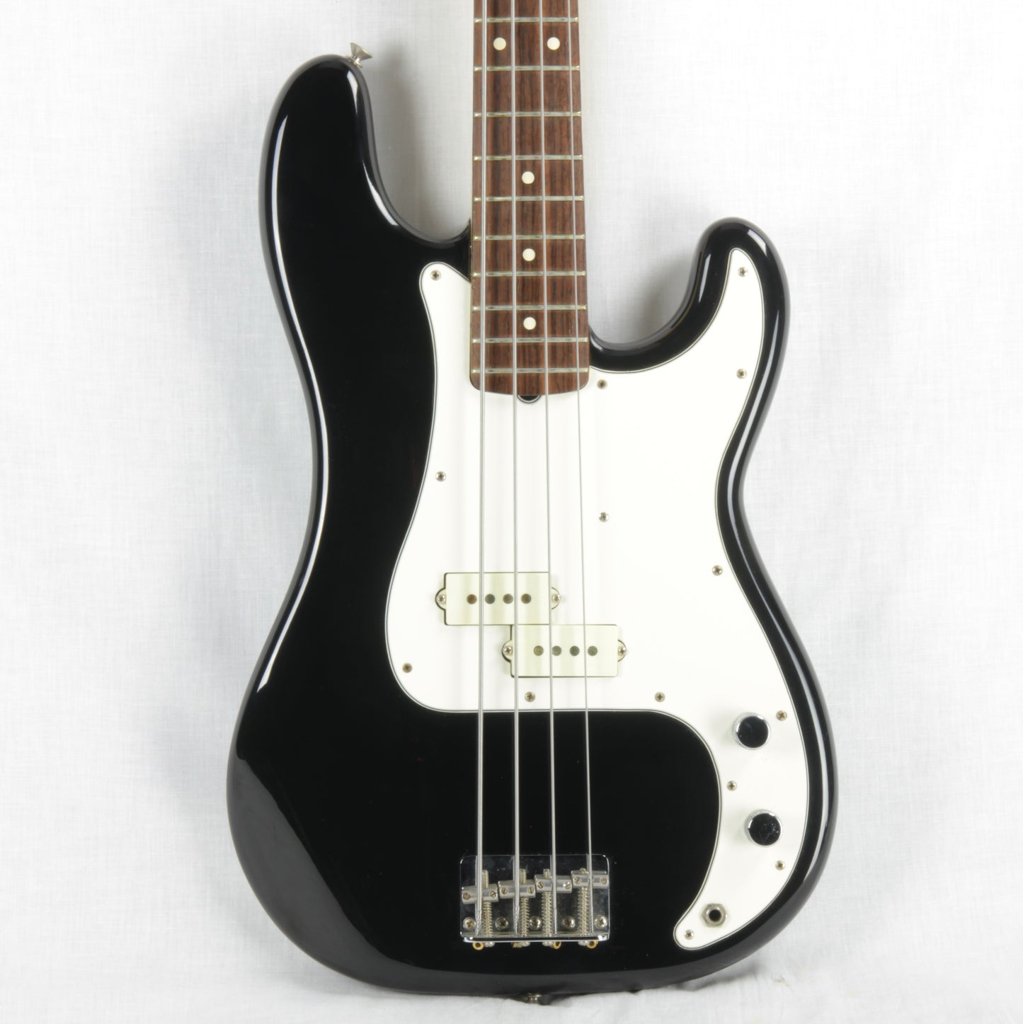 CLEAN 1979-1982 Fender Precision Bass BLACK w/ OHSC! Rosewood Board 1970's P vintage 1981