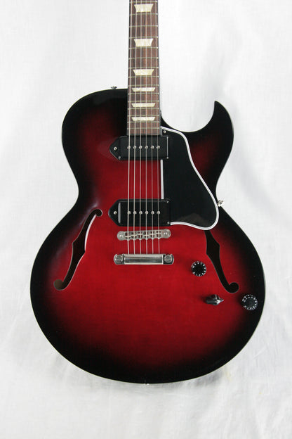 NOS 2014 Gibson ES-137 Billie Joe Armstrong Black Cherry! Limited Edition