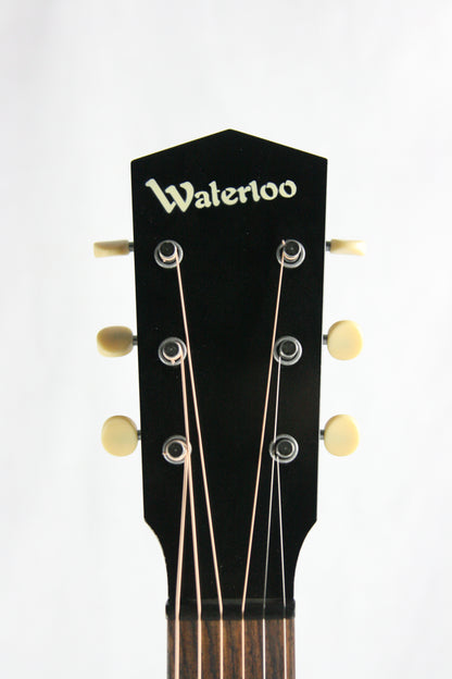 Waterloo WL-14 LTR by Collings! Ladder-Braced L w/ Truss Rod! Black Satin Finish