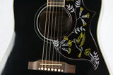 *SOLD*  2012 Gibson Hummingbird in Ebony Black Finish! Dreadnought Acoustic Guitar j45 j200