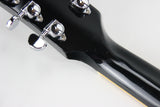 2007 Gibson USA Les Paul Standard DC Double Cutaway Plain Top - Ebony Black, Bound Neck & Body!