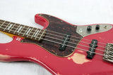 🔵 2012 Sandberg Marlowe DK Signature Model Jazz Bass! German-Made Aged Red!