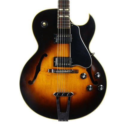 1980 Gibson ES-175 D Sunburst Jazz Archtop Electric Guitar - Tobacco Sunburst, No Breaks, No Repairs!