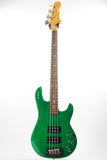 1991 G&L USA L-2000 Signature Edition Leo Fender Bass - Clear Forest Green l2000