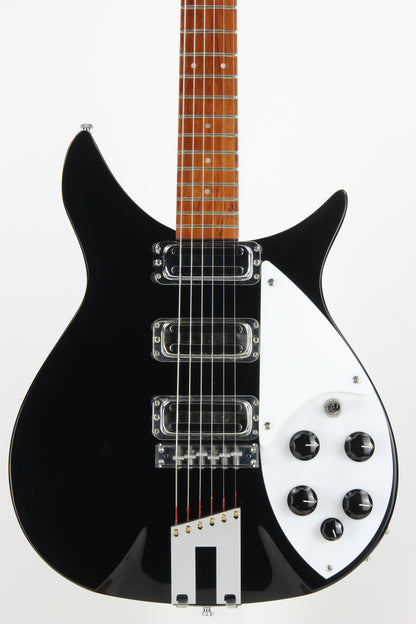 2012 Rickenbacker 350v63 Jetglo Black! Full Scale 325v63 John Lennon-type 350/V63