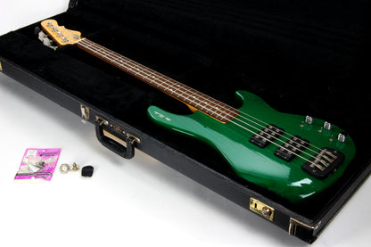 1991 G&L USA L-2000 Signature Edition Leo Fender Bass - Clear Forest Green l2000