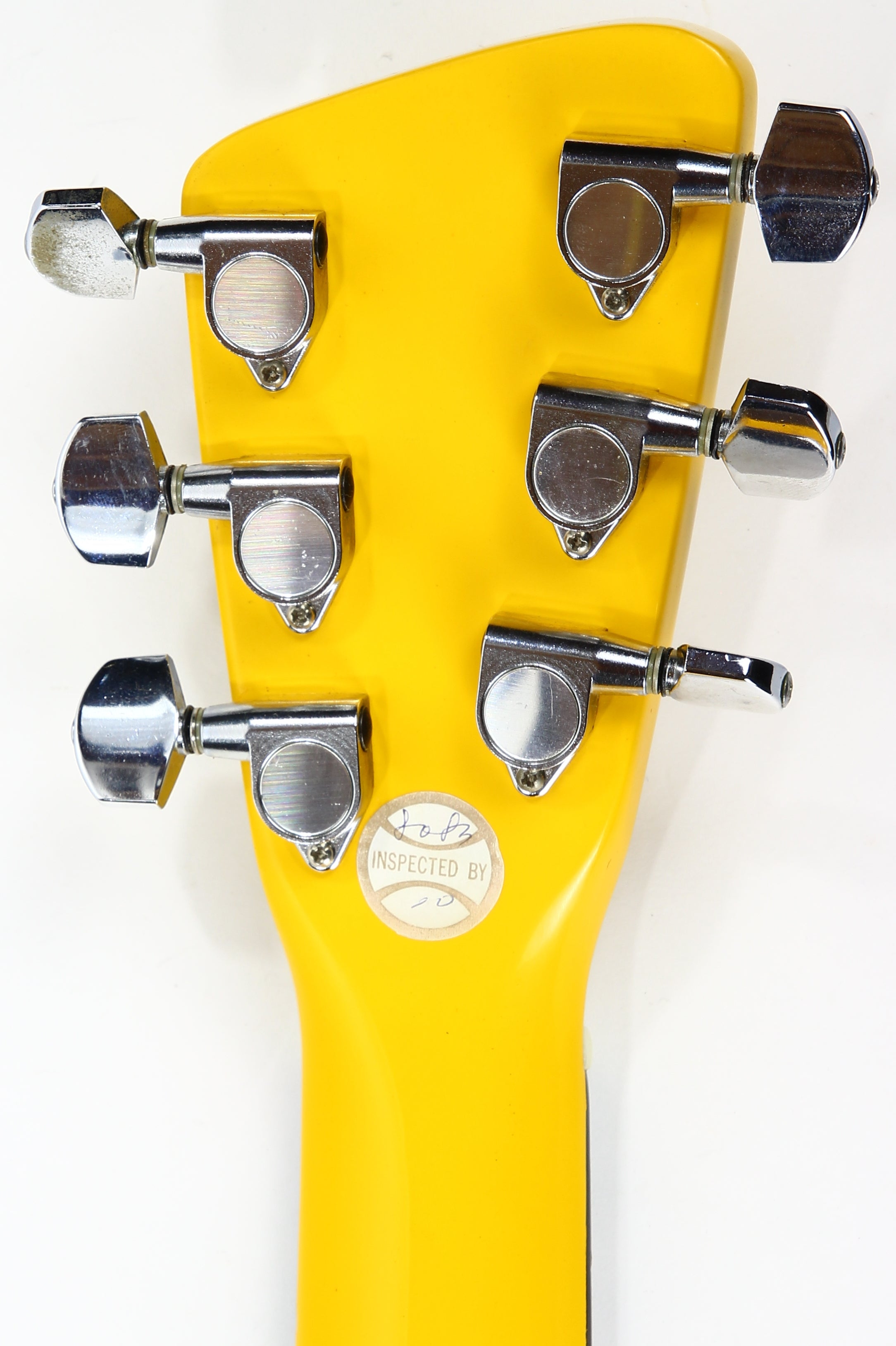 c. 1983 Hondo Dan Erlewine Chiquita Banana Yellow Travel Guitar w/ Amp –  Kansas City Vintage Guitars