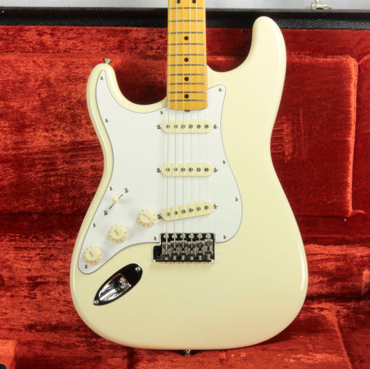 MINTY 1997 Fender USA Jimi Hendrix Tribute Stratocaster Artist Strat Olympic White American