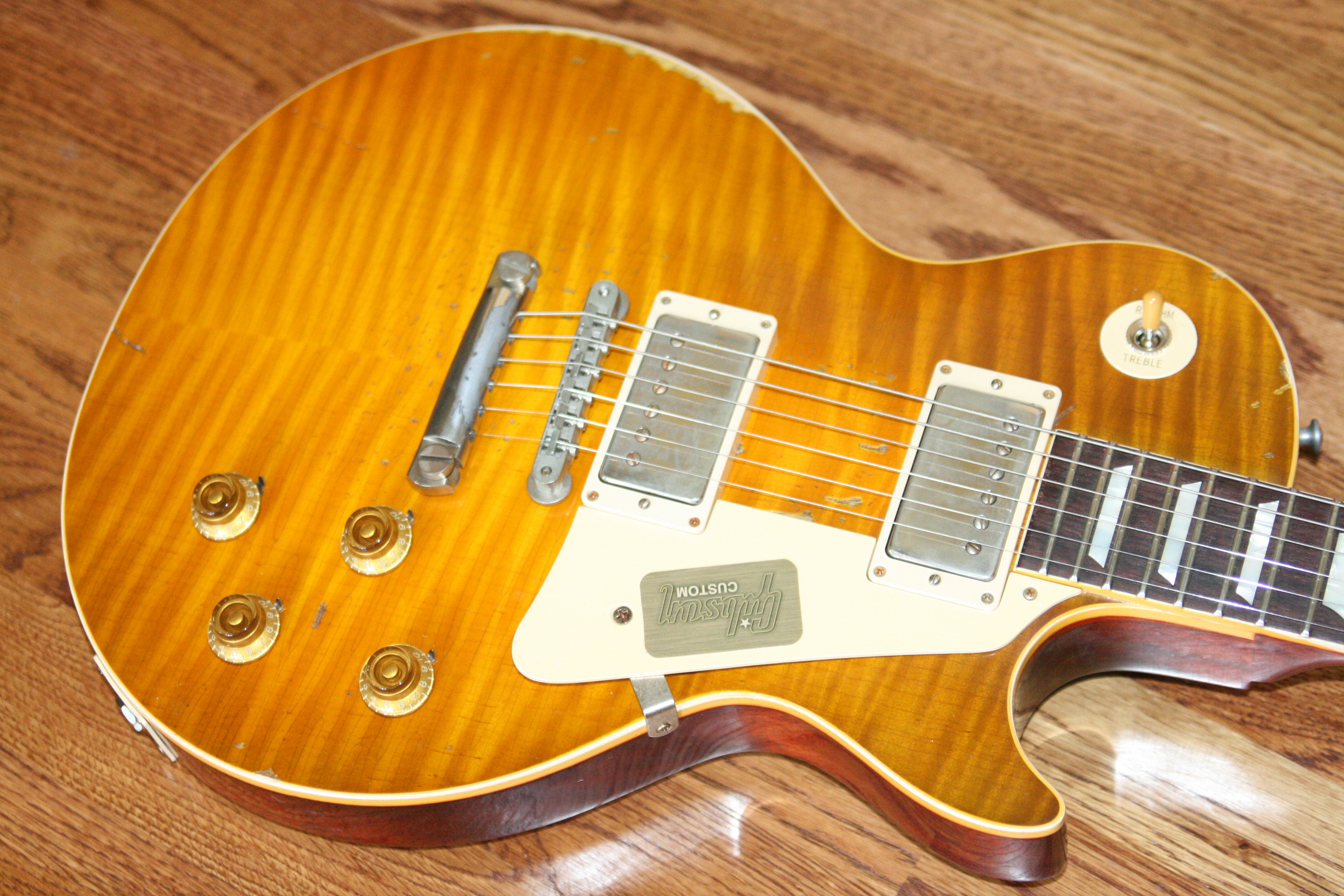 *SOLD*  2015 Gibson 59 Ace Frehley AGED Les Paul 1959 True Historic Reissue Custom Shop! RARE! Lemon Burst